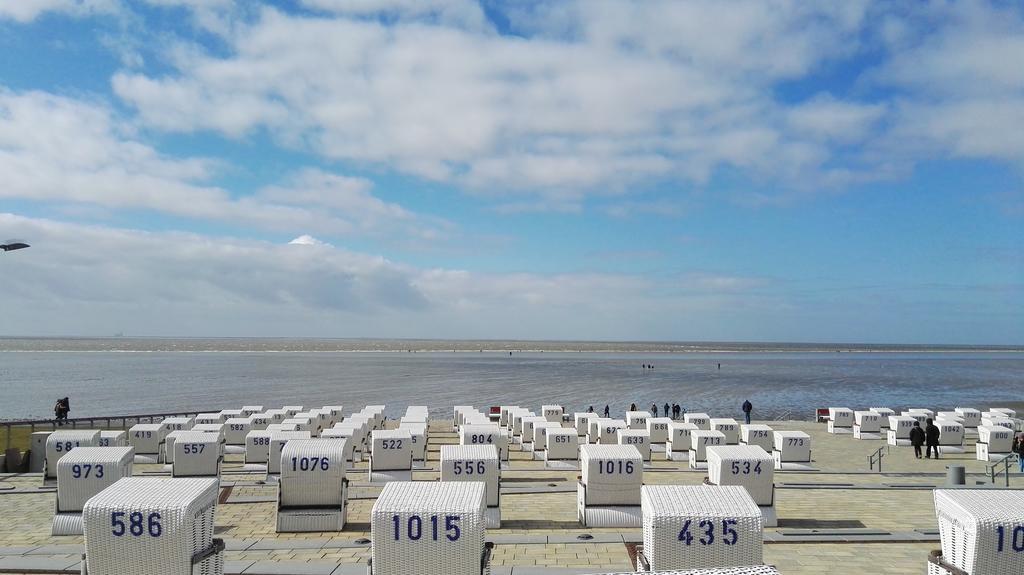 Wat Ne Wohnung Büsum Eksteriør bilde